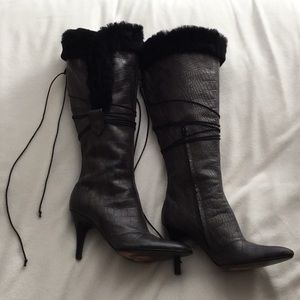 Nine West Studio Sz6 boots